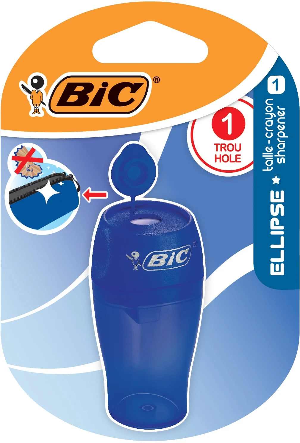 Ascutitoare Ellipse, cu rezervor, diverse culori, Bic – imaginea 2