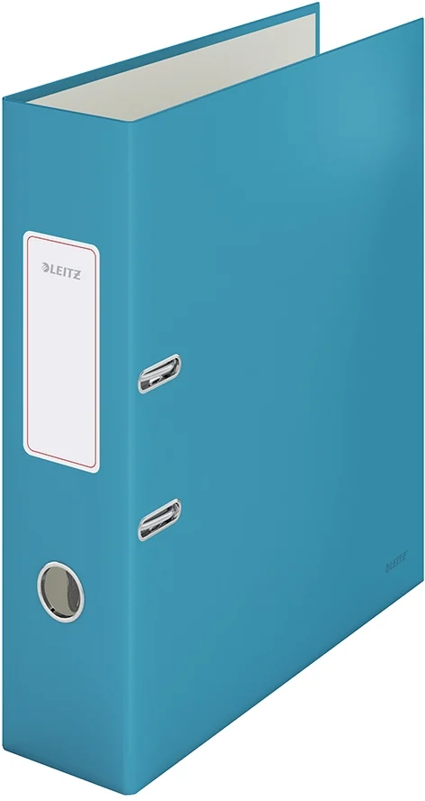 Biblioraft 180° Cosy, carton laminat, partial reciclat, certificare FSC, A4, 80 mm, Leitz – imaginea 2