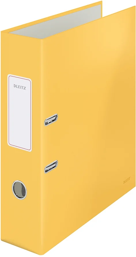 Biblioraft 180° Cosy, carton laminat, partial reciclat, certificare FSC, A4, 80 mm, Leitz – imaginea 3