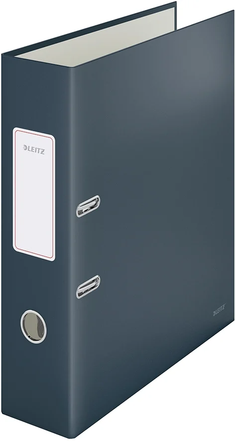 Biblioraft 180° Cosy, carton laminat, partial reciclat, certificare FSC, A4, 80 mm, Leitz – imaginea 4