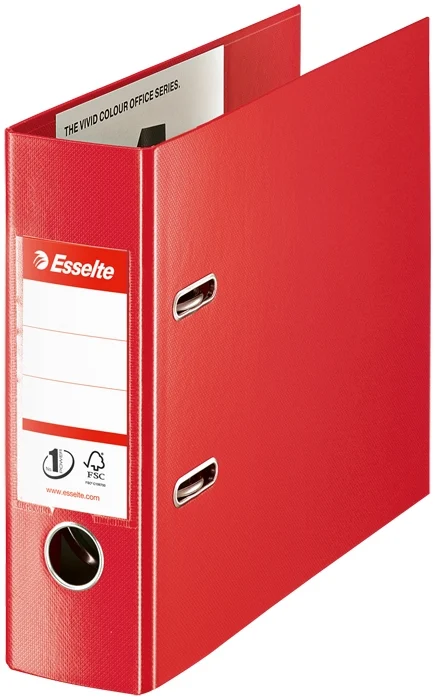 Biblioraft No.1 Power VIVIDA, pentru banci, PP/PP, partial reciclat, certificare FSC, 75 mm, Esselte – imaginea 4