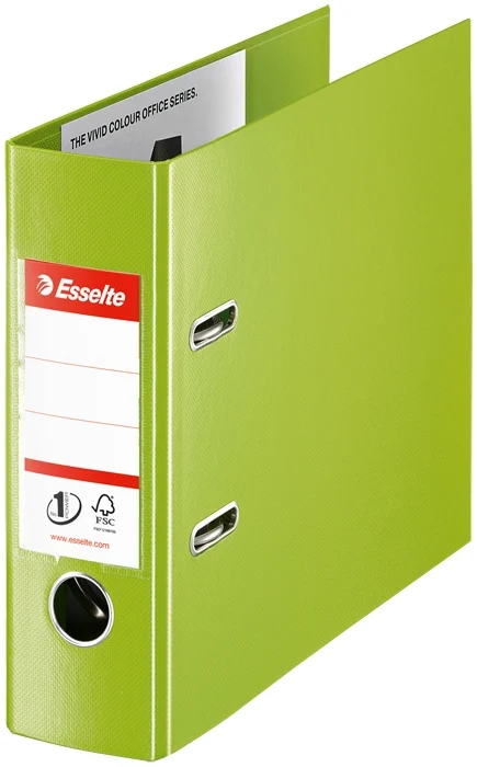 Biblioraft No.1 Power VIVIDA, pentru banci, PP/PP, partial reciclat, certificare FSC, 75 mm, Esselte – imaginea 5