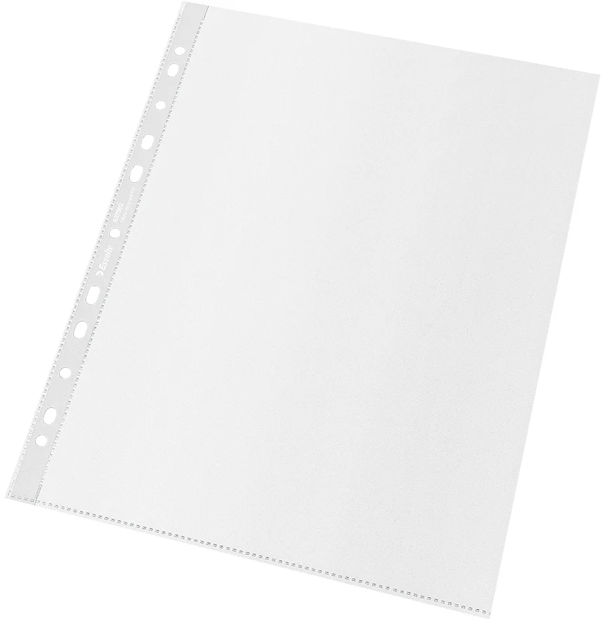 Folie de protectie Recycled reciclat, PP, A5, 70 mic, 100 buc/cutie, standard Esselte – imaginea 4