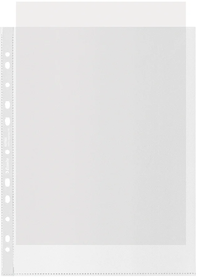 Folie de protectie Recycled reciclat, PP, A5, 70 mic, 100 buc/cutie, standard Esselte – imaginea 7