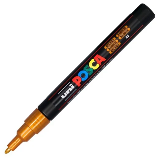 Marker cu vopsea PC-3M Posca 0.9 - 1.3 mm Uni-Ball – imaginea 5