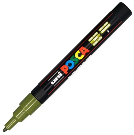 Marker cu vopsea PC-3M Posca 0.9 - 1.3 mm Uni-Ball – imaginea 6