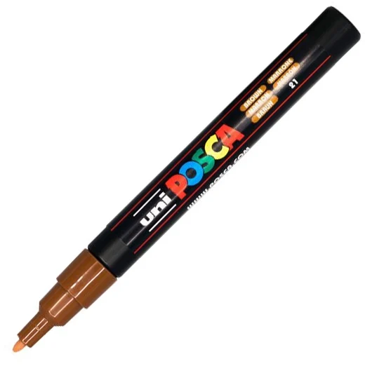 Marker cu vopsea PC-3M Posca 0.9 - 1.3 mm Uni-Ball – imaginea 7