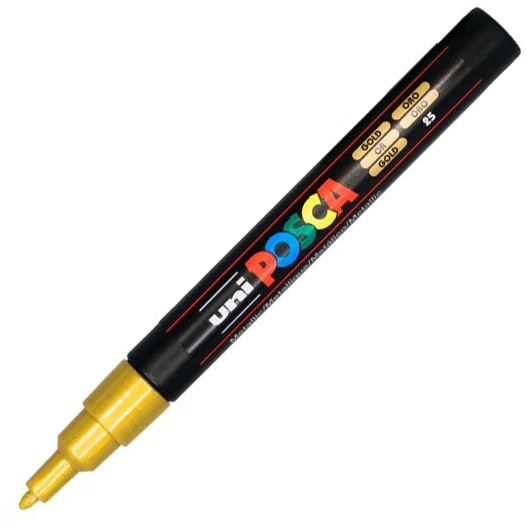 Marker cu vopsea PC-3M Posca 0.9 - 1.3 mm Uni-Ball – imaginea 14