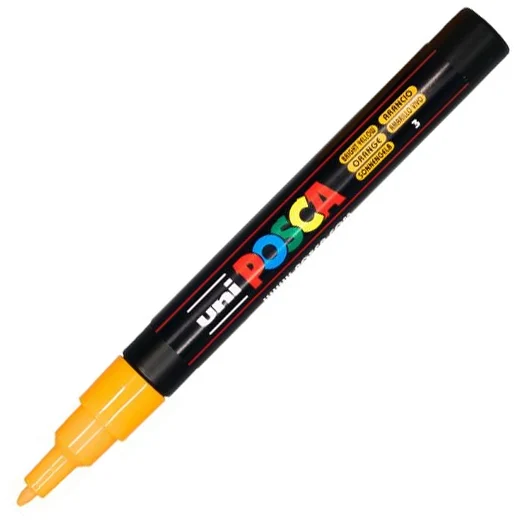 Marker cu vopsea PC-3M Posca 0.9 - 1.3 mm Uni-Ball – imaginea 15