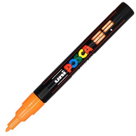 Marker cu vopsea PC-3M Posca 0.9 - 1.3 mm Uni-Ball – imaginea 17