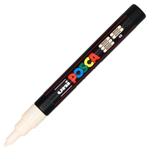 Marker cu vopsea PC-3M Posca 0.9 - 1.3 mm Uni-Ball – imaginea 19