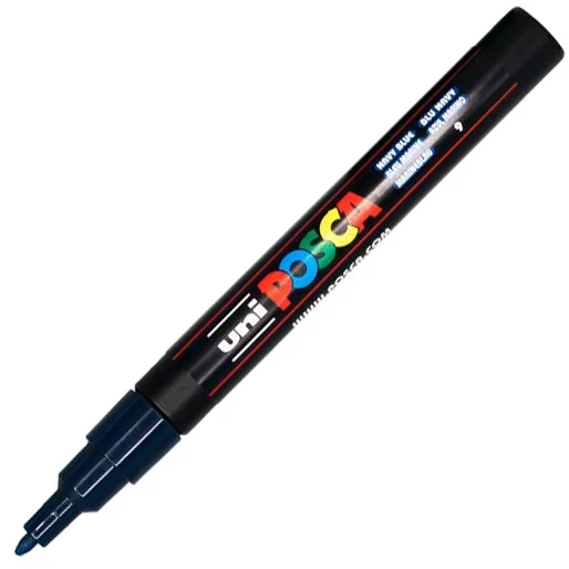 Marker cu vopsea PC-3M Posca 0.9 - 1.3 mm Uni-Ball – imaginea 20