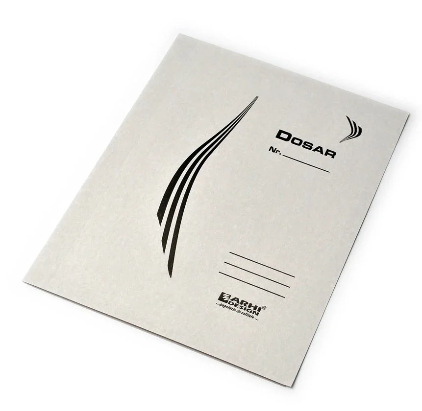 Dosar carton, alb, plic, Arhi