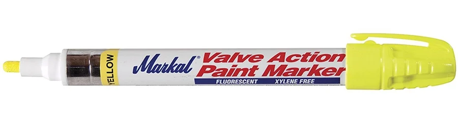Marker cu vopsea lichida Valve Action Markal – imaginea 3
