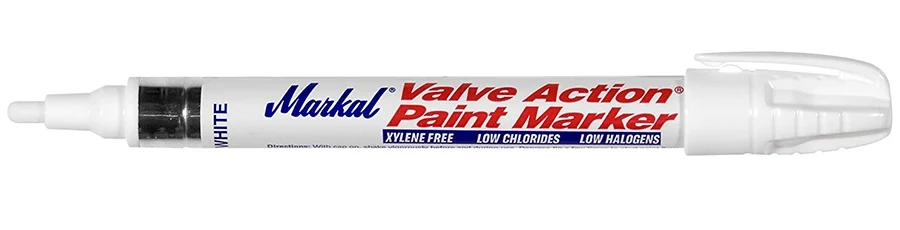Marker cu vopsea lichida Valve Action Markal – imaginea 5