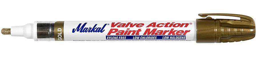 Marker cu vopsea lichida Valve Action Markal – imaginea 8