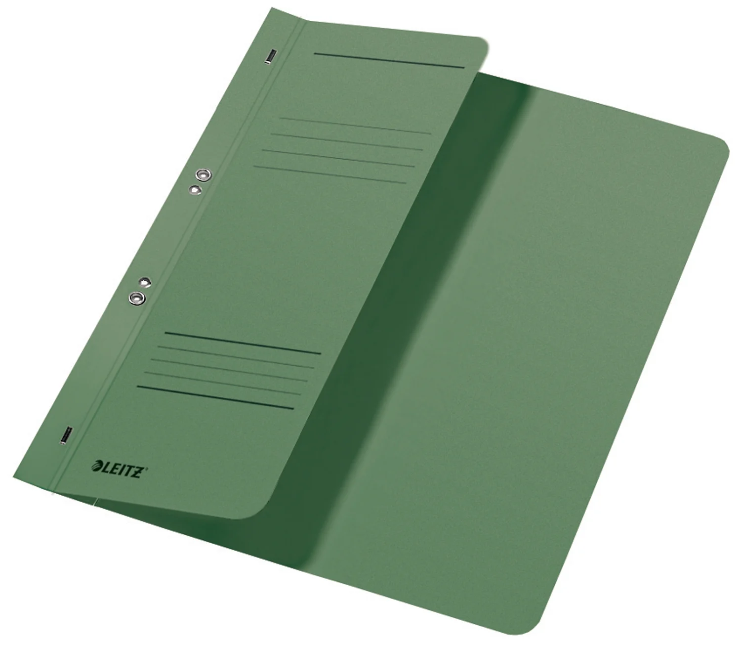 Dosar cu capse, 1/2, carton, 100% reciclat, certificare Blue Angel, A4, cu capse, 170 coli, Leitz – imaginea 6