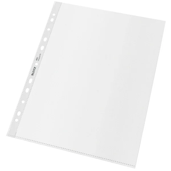 Folie de protectie Leitz Recycle, PP, 90% reciclat, reciclabil, A4 Maxi, 100 mic, 25 buc/ set, standard – imaginea 4