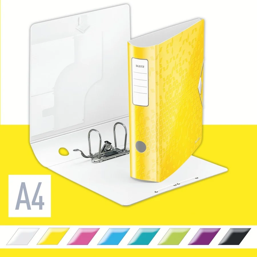 Biblioraft 180° Active WOW, polyfoam, A4, 82 mm, Leitz – imaginea 5