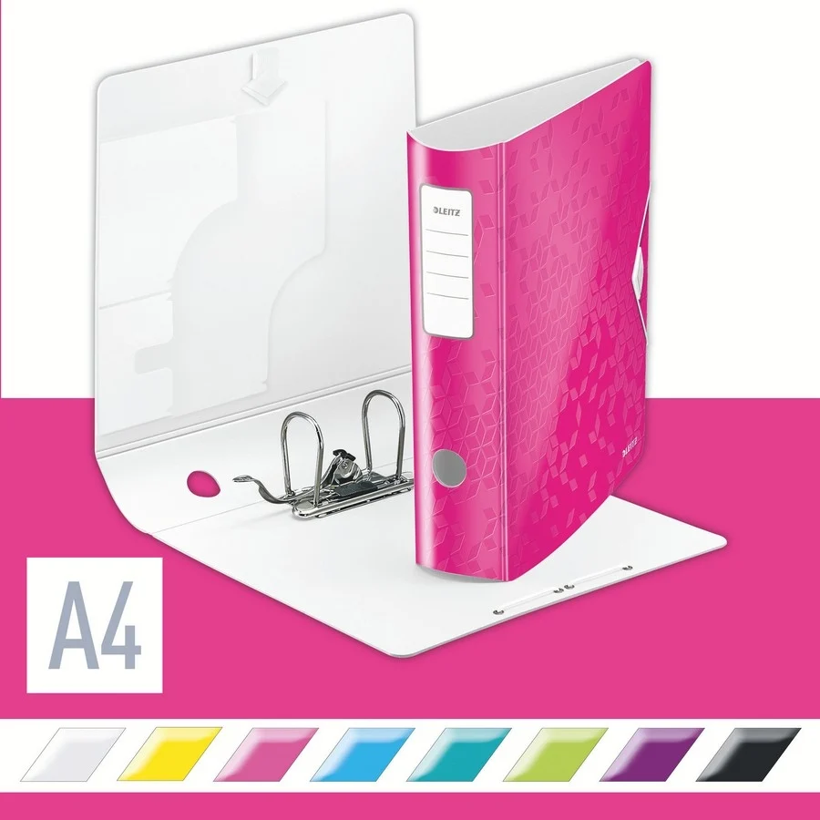 Biblioraft 180° Active WOW, polyfoam, A4, 82 mm, Leitz – imaginea 8