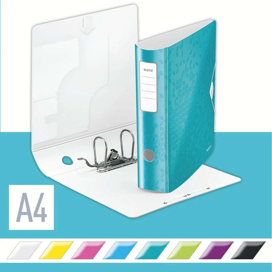 Biblioraft 180° Active WOW, polyfoam, A4, 82 mm, Leitz – imaginea 9