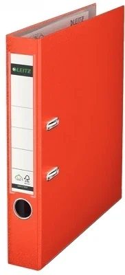 Biblioraft 180°, PP, partial reciclat, certificare FSC, A4, 52 mm, Leitz – imaginea 9