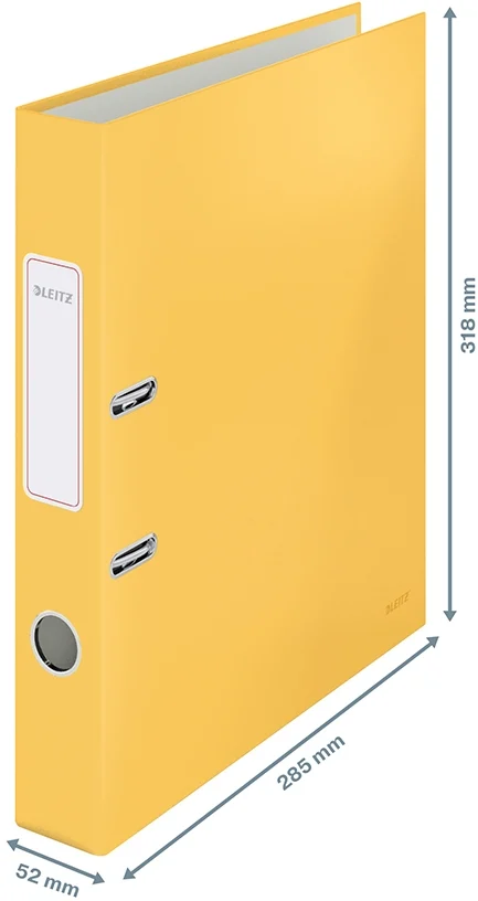 Biblioraft 180° Cosy, carton laminat, partial reciclat, certificare FSC, A4, 52 mm, Leitz – imaginea 8