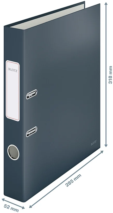 Biblioraft 180° Cosy, carton laminat, partial reciclat, certificare FSC, A4, 52 mm, Leitz – imaginea 15