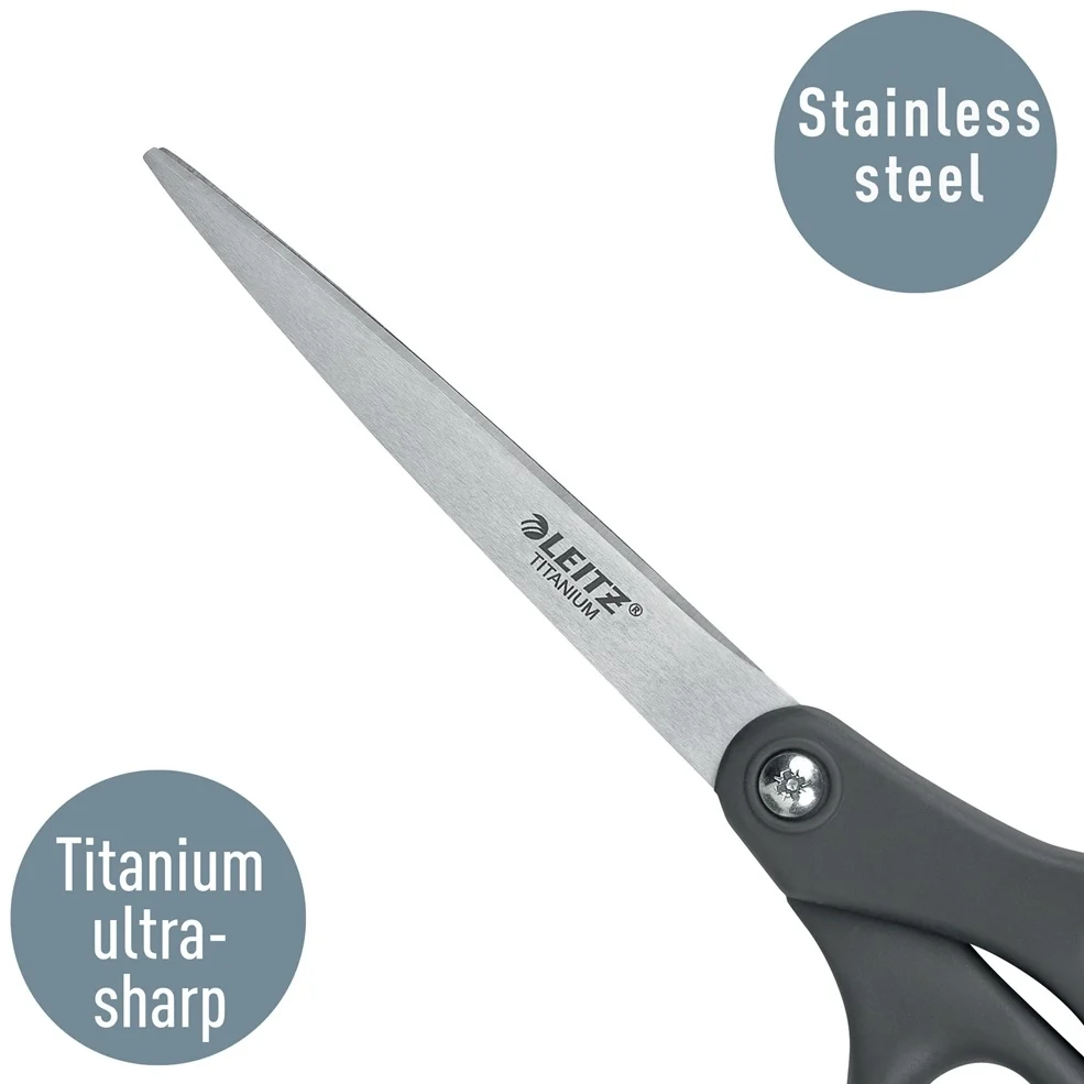 Foarfece Leitz Titanium, 205 mm, gri – imaginea 3