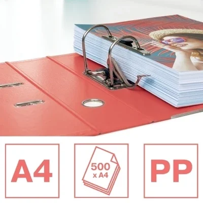 Biblioraft No.1 Power Colour Breeze, PP/PP, partial reciclat, certificare FSC, A4, 75 mm, Esselte – imaginea 9