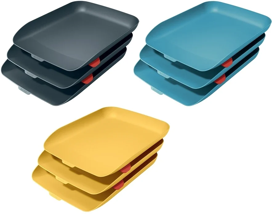 Tavita documente Cosy, PS, A4, 3 buc/set Leitz