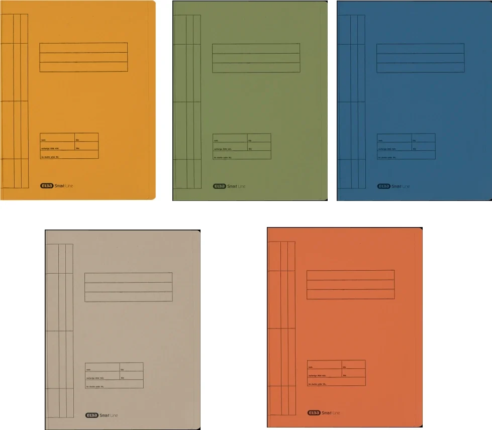 Dosar sina Elba Smart, A4, 200 file, diverse culori