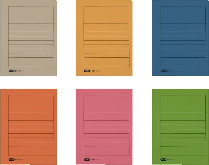 Dosar plic Elba Smart, A4, 150 file, diverse culori