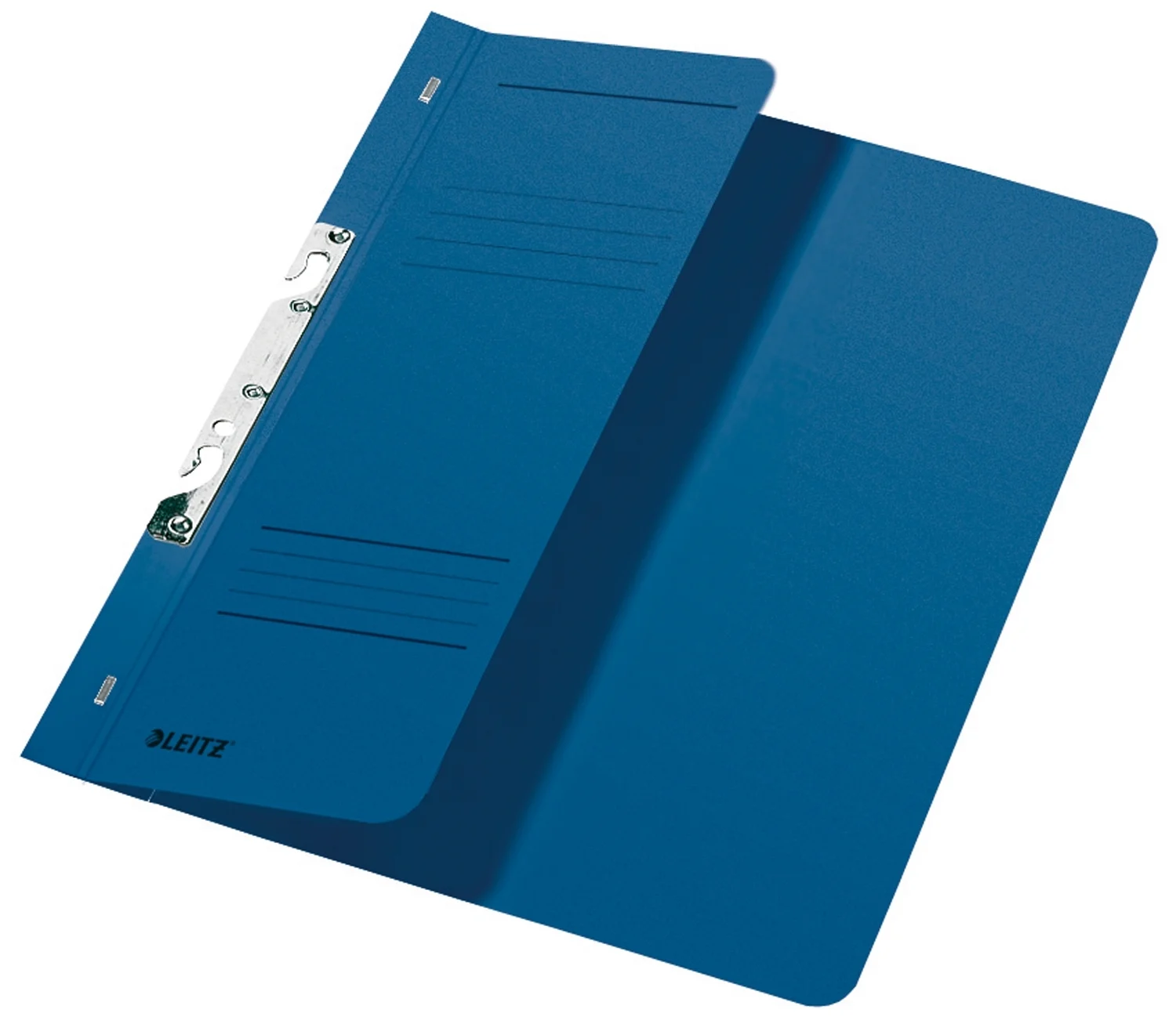 Dosar carton color, pentru incopciat, coperta 1/2 albastru 50 buc/set Leitz – imaginea 2