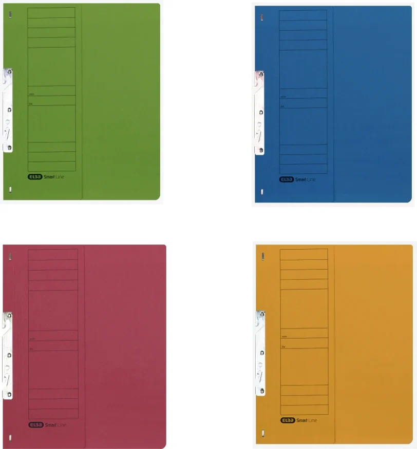 Dosar de incopciat Elba Smart, A4, 1/2, 200 file, diverse culori