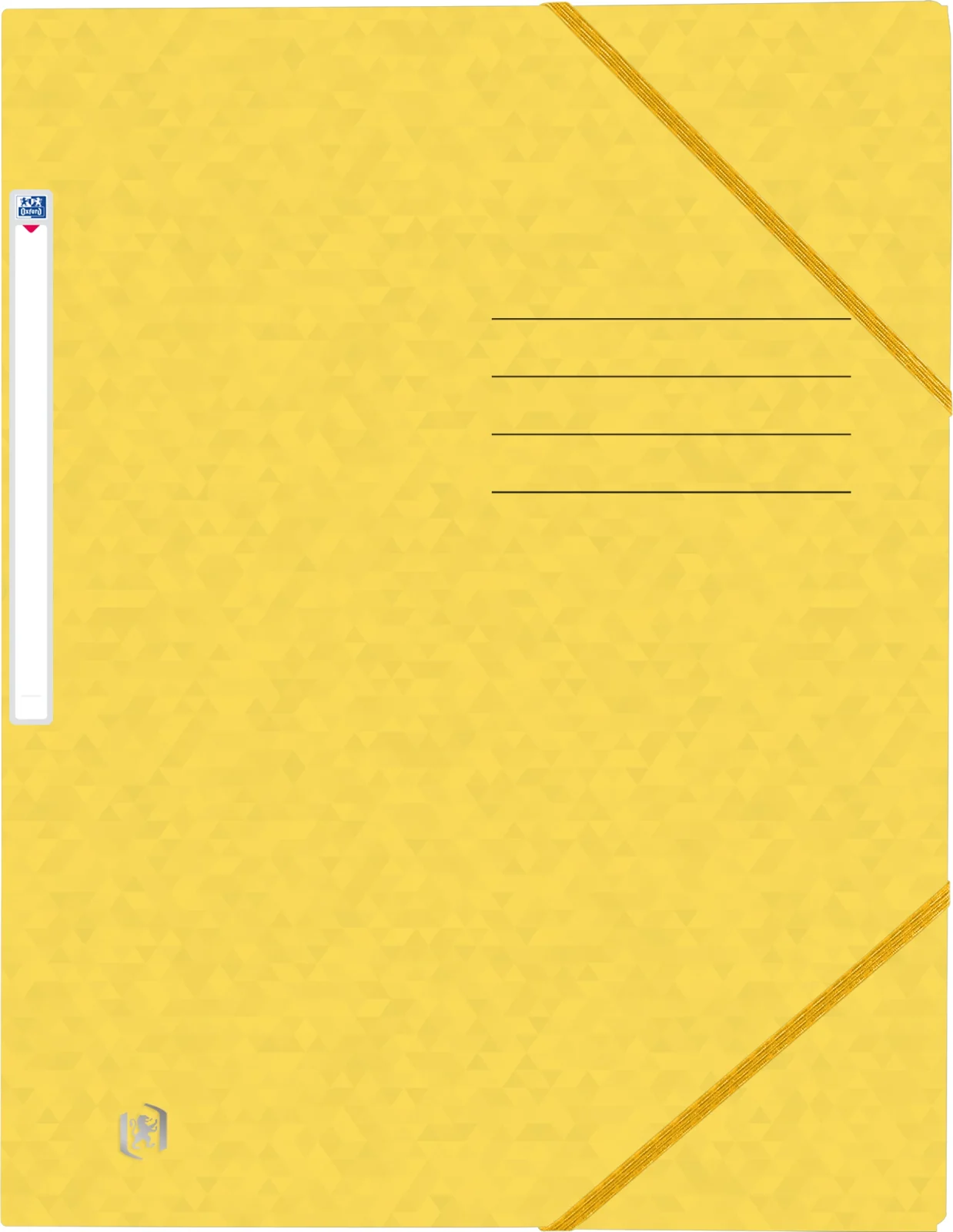 Dosar mapa Oxford TopFile, A4, carton, galben, 200 file