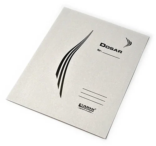 Dosar carton alb, cu sina, Arhi