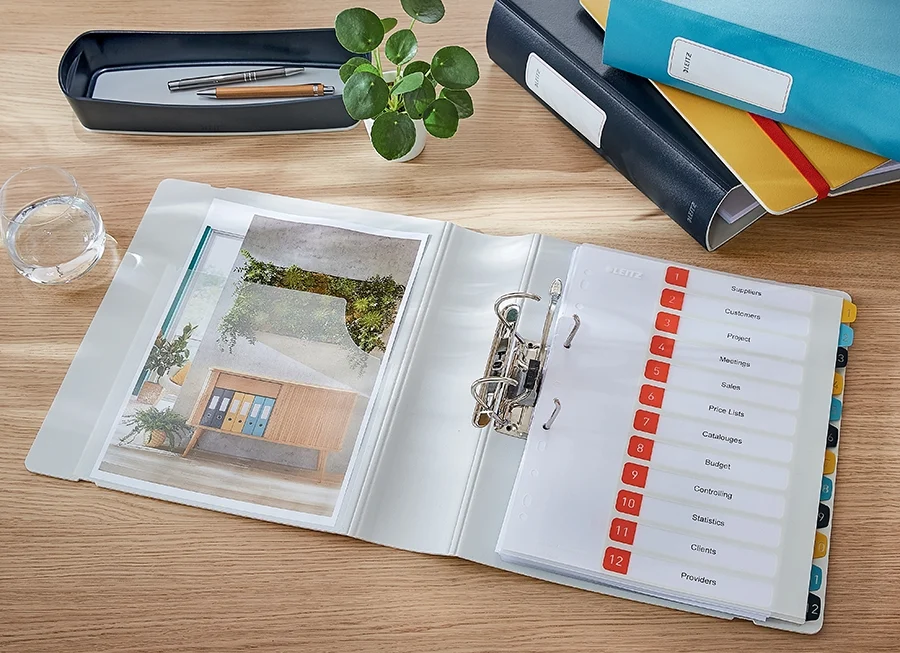 Biblioraft 180° Active Cosy, polyfoam, A4, 82 mm, Leitz – imaginea 8