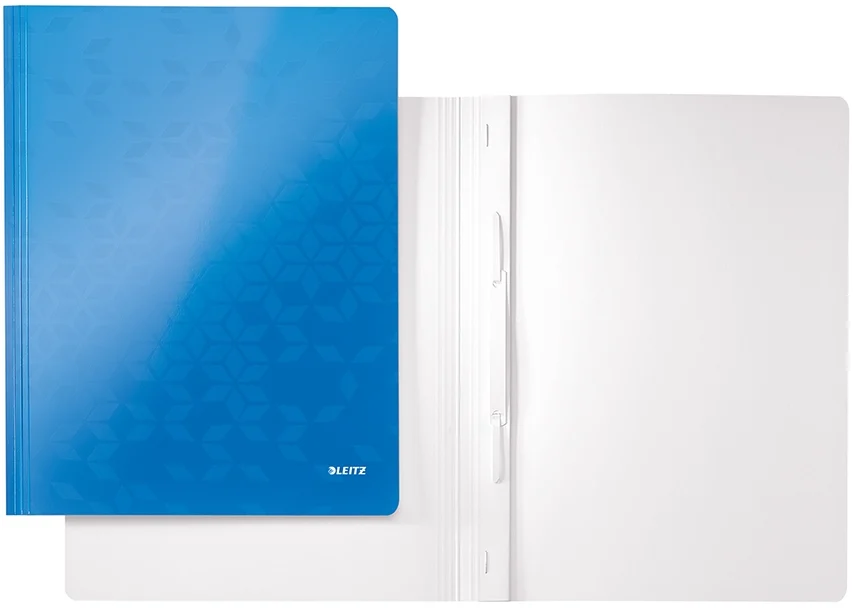 Dosar cu sina WOW, carton laminat, certificare FSC, A4, 250 coli, Leitz – imaginea 3