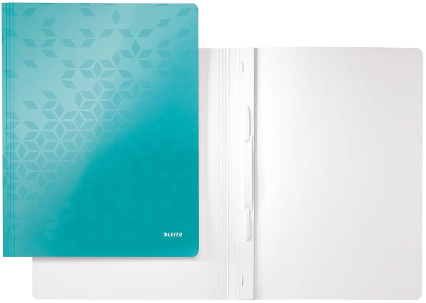 Dosar cu sina WOW, carton laminat, certificare FSC, A4, 250 coli, Leitz – imaginea 8