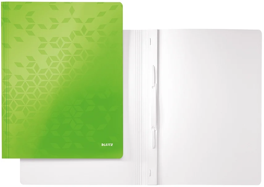Dosar cu sina WOW, carton laminat, certificare FSC, A4, 250 coli, Leitz – imaginea 9