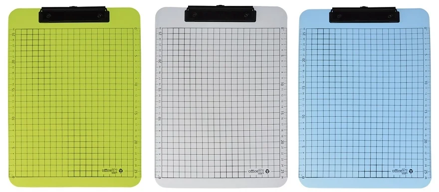 Clipboard standard Office box, A4, transparent PP, culori asortate – imaginea 4