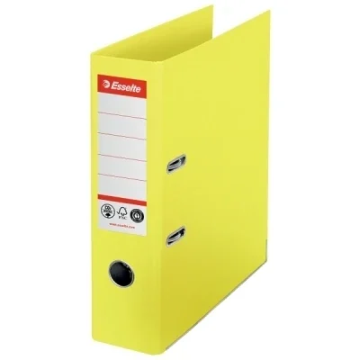 Biblioraft Esselte No.1 Power Recycled, carton, 100% reciclat, reciclabil, certificare FSC, A4, 75 mm – imaginea 3