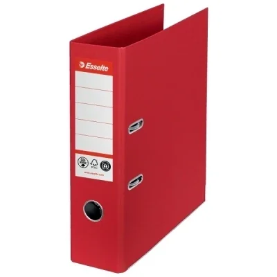 Biblioraft Esselte No.1 Power Recycled, carton, 100% reciclat, reciclabil, certificare FSC, A4, 75 mm – imaginea 4