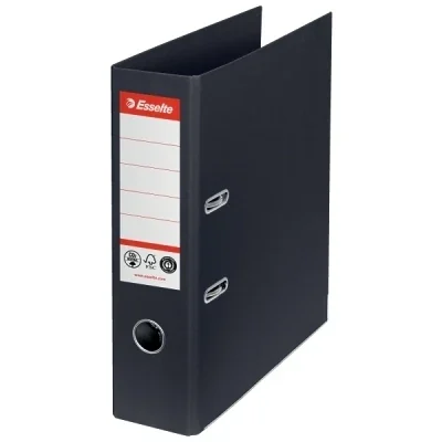 Biblioraft Esselte No.1 Power Recycled, carton, 100% reciclat, reciclabil, certificare FSC, A4, 75 mm – imaginea 7
