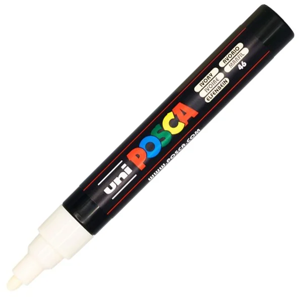 Marker cu vopsea PC-5M Posca 1.8 - 2.5 mm Uni-Ball – imaginea 7