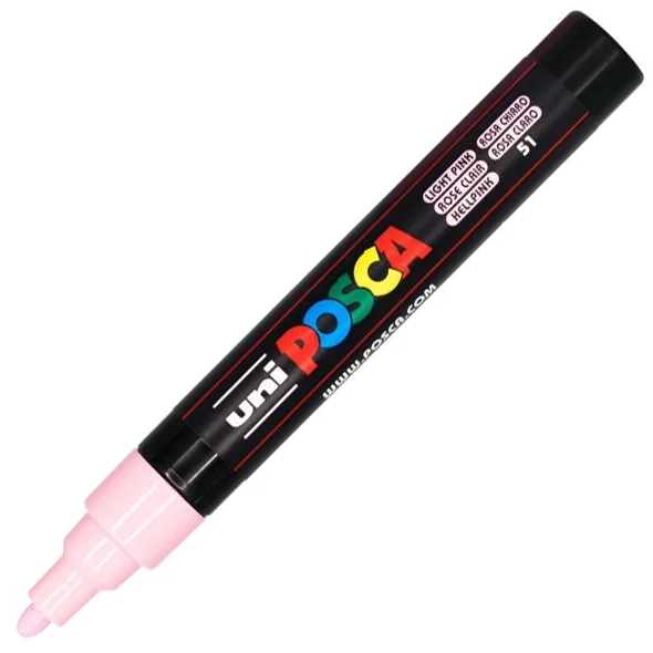 Marker cu vopsea PC-5M Posca 1.8 - 2.5 mm Uni-Ball – imaginea 14