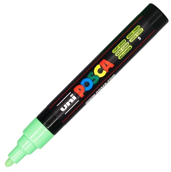 Marker cu vopsea PC-5M Posca 1.8 - 2.5 mm Uni-Ball – imaginea 15