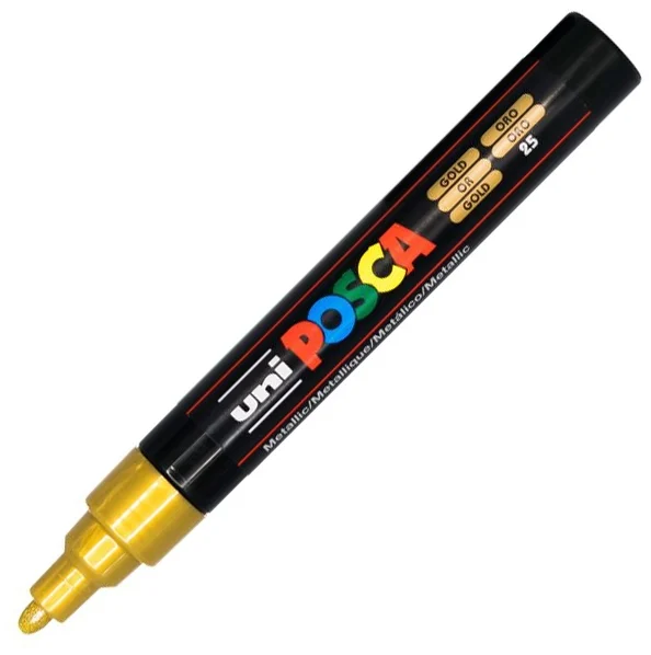 Marker cu vopsea PC-5M Posca 1.8 - 2.5 mm Uni-Ball – imaginea 20