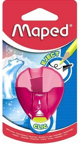 Ascutitoare simpla cu rezervor, pe blister, diverse culori, I-Gloo Eject Maped